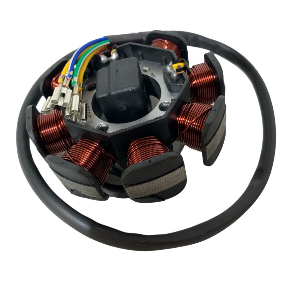 ESTATOR CG 150 / RK 150 8 BOBINAS MONOFASICO 4CABLES